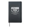 Oxford Comma Grammar Humor Fighting Ambiguity Since 1893 Hardcover Journal, Black