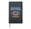 Oxford University Running Vollegiate Varsity Apparel Hardcover Journal, Black