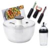 OXO Good Grips Salad Spinner - 3-Piece Peeler & Salad Dressing Shaker Set