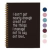 OXW Funny Office Work Gifts, Funny Notebook Journal for Coworkers