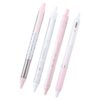 Oxxggkao Of 4 Retractable Gel Pen 0.5MM Tip Drying Smooth Writing for Adult Noting Journaling Note Taking Pens