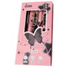 Oxxggkao Of 6Pcs Retractable Butterfly Gel Pen, Black butterfl, B