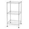 OYEFIT 3-Tier Wire Shelving Unit, 11.8-Inch Square Storage Rack