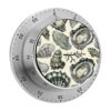 Oysters and Shells Stainless Steel Mechanical Kitchen Timers