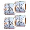 PACKOVE 4 Rolls Self-Adhesive Pastel Bowknot Bulletin Board Borders for Classroom and Home, Coated Paper Stickers, Easy to Apply and Remove, Extended Decorating Capability for Blackboard