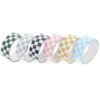 PACKOVE 6 Rolls Checkered Washi Tape Rolls for Scrapbooking and DIY Crafts, Self-Adhesive Decorative Craft Tape Grid Pattern, Suitable for Diaries and Planners, Color