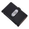 PACKOVE Compact Password Lock Money Saving Book with Envelope Challenge Pockets, Pu and Alloy Material, Resistant to Daily Wear, Portable Design for Travel and Commuting