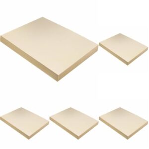 Pacon Heavyweight Tagboard, 12 X 9, Manila, 100/pack (Pack of 5)