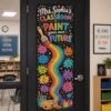 Paint Your Own Future Rainbow Kindergarten Classroom Tapestry