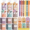 Pajean 96 Pcs Thanksgiving Stationery Set 24 Thanksgiving Notebooks with 24 Pens 24 Cards 24 Gifts Bags for Home Exchange Gifts School Classroom Office Party Favors Supplies