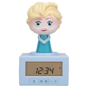 Paladone Disney Elsa Frozen Sleep Training Alarm Clock - Officially Licensed Disney Merchandise, Night Light for Girls, Bedroom, Nursery
