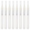 PAMINGONO 8pcs Graffiti Paint Pen Empty Refillable Marker Soft round Tip