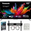 Panasonic 65" W85C 4K 3840x2160 60Hz QD-Mini LED Google TV (2026) Bundle