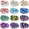 Panitay 60 Pcs Eye Patches for Boys Toddler, 12 Styles Adhesive Patch