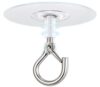 PANKQQ 12 Pcs Adhesive Ceiling Hooks for Hanging Plants, No Drill, Clear