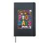 Paperbacks And Pool Days Hardcover Journal, Black