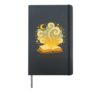 Paper Cosmos Dream Unfolding Hardcover Journal, Black