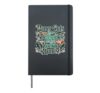 PAPER CUTS FROM SPELLBOOKS ARE JUST ROOKIE RUNES Hardcover Journal, Black