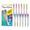 Paper Mate Clearpoint Mechanical Pencils, Color Block Edition, HB #2 Lead (0.7mm), 12 Count - Back to School, Fun Office Supplies