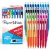 Paper Mate InkJoy 300RT Retractable Ballpoint Pens, Medium Point, Assorted, 36 Count (Pack of 6)