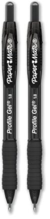 Paper Mate PAP2095465 - Profile Retractable Gel Pen (Pack of 2)
