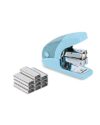 PAPERPAL Effortless Mini Stapler Set, 20 Sheet Capacity, Light Blue