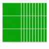 Paper Stickers, Writable Labeling Sheets, Green 10 Sheets/Pack 100mm Square
