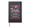 Parkour Definition Freerunning Traceur Hardcover Journal, Black