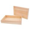 Parliky Phone Management Storage Box Solid Wood Desktop Organizer