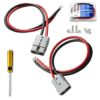 Partastar SB50 Anderson Cable,8AWG 1.64FT Wire & Hardware RV Solar 2PCS