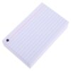 PartyKindom 200 Sheets White Ruled Index Cards Note Paper Flashcards for Studying and Speech Cards Lightweight Paper with Systematic Organization and Record Keeping