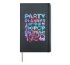 Party Planner Of The K-Pop Birthday Girl Korean Music Hardcover Journal, Black