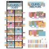 Pasimy Boho Class Jobs Pocket Chart Class Helpers Management Pocket Chart