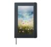 Pastel Wildflower Meadow Dreamy Spring Blossom Field Art Hardcover Journal, Black