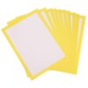 PATIKIL 11.7 x 8.3Inch Color Frame Poster Board, 40Pcs Poster Paper Frame Bright Blank Picture Photo Display Vision Board for Project DIY Craft Painting Art Pieces Decoration, Yellow