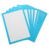 PATIKIL 11.7 x 8.3Inch Color Frame Poster Board, 40Pcs Poster Paper Frame Bright Blank Picture Photo Display Vision Board for Project DIY Craft Painting Art Pieces Decoration, Lake Blue