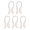 PATIKIL 600pcs Quilling Strips Paper 1/8"(3mm) 39cm Origami Paper Quilling Strip for Art DIY Hand Craft Christmas, Cream White