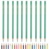 PATIKIL Colored Pencils, Gem Green Color Drawing Pencils with Oil-Based Cores Art Scrapbook Supplies for Adult Coloring Books Artists Beginners Drawing Sketching, 10 Pcs