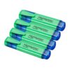 PATIKIL Highlighter Pen, 4 Pack Water Based Broad Tip Writing Marker Pens for Office Home Daily Use, Green