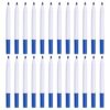 PATIKIL Liquid Chalk Markers, 24 Pcs Chalk Board Dry Wet Erase Pens Fine Tip Washable Window Marker Pens for Blackboard Home Kitchen Fridge Calendar Whiteboard Clear Glass, Dark Blue