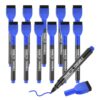 PATIKIL Magnetic Whiteboard Pen 12Pcs Fine Tip Dry Erase Marker Dark Blue