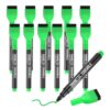 PATIKIL Magnetic Whiteboard Pen 12Pcs Fine Tip Dry Erase Marker Green