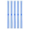 PATIKIL Silicone Rubber Bands, H-Band Elastic Rubber 5Pcs 12" Dark Blue