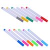 PATKAW 36pcs Erasable Chalk Pens 12-color Plastic Liquid Markers for Glass