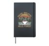 Pause, Breathe, Hills, Forest Breathing Shinrin-Yoku Hardcover Journal, Black