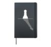 Pawn Queen Chess Hardcover Journal, Black