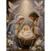 Pearl Bead Painting Kit DIY 30x40cm Frame Included(Pray)