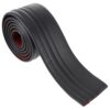 Peel and Stick Baseboard Trim Self Adhesive Black Nbr for Bedroom