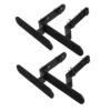 Pegboard Support Feet Tabletop Bracket 2 Pairs No Drilling for Desk