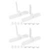 Pegboard Support Stand Tabletop Shelf Bracket No Drilling 2 Pairs